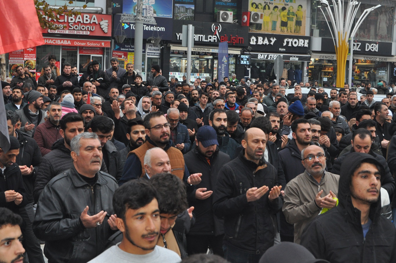 Batman'da "Gazze'ye nefes ol" temasıyla kitlesel basın açıklaması yapıldı