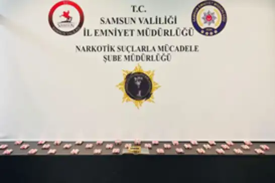 Samsun'da uyuşturucu operasyonu: 2 gözaltı