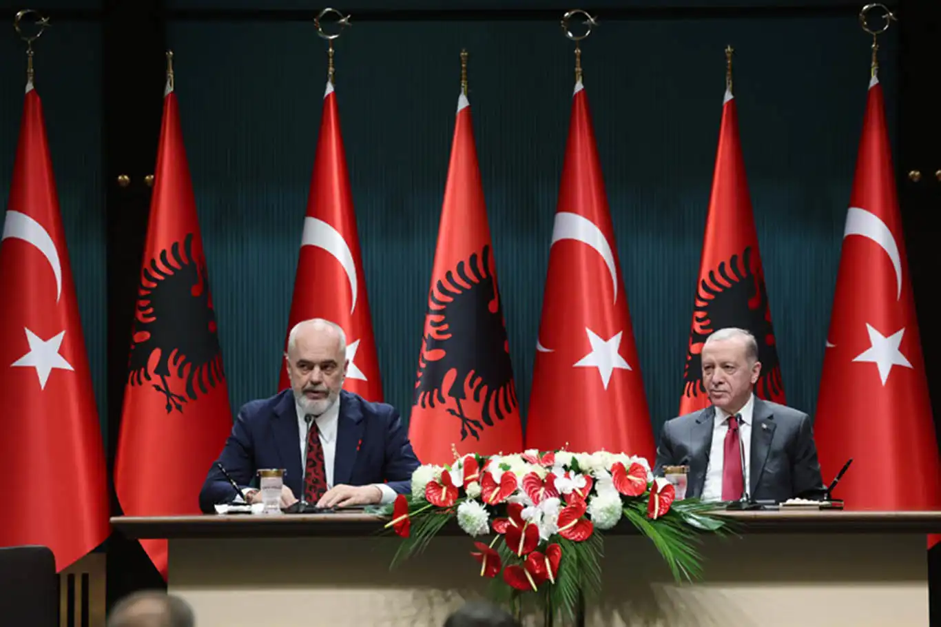 Erdoğan and Rama set $2 billion trade goal between Türkiye and Albania