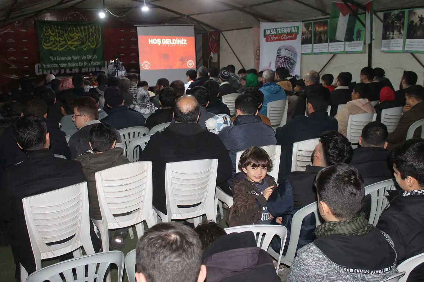 Şehadet ayında "Şehitler yurdu Gazze" programı düzenlendi