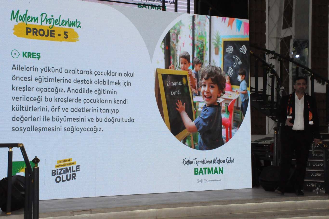 Batman Belediye Başkan adayı Ramanlı, projelerini ve meclis üyelerini açıkladı