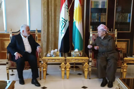 HÜDA PAR Leader offers condolences to Masoud Barzani on sister's death