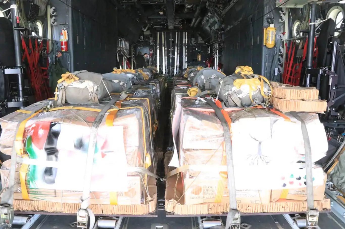 Ürdün, Mısır, BAE ve Fransa'dan Gazze'ye havadan yardım