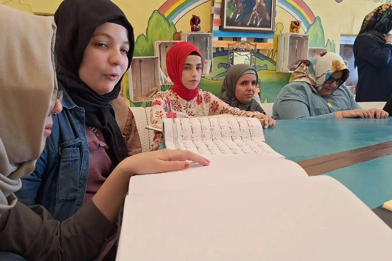 Görme engellilere Braille alfabesi ile Kur'an-ı Kerim kursu verildi Görme engellilere Braille alfabesi ile Kur'an-ı Kerim kursu verildi