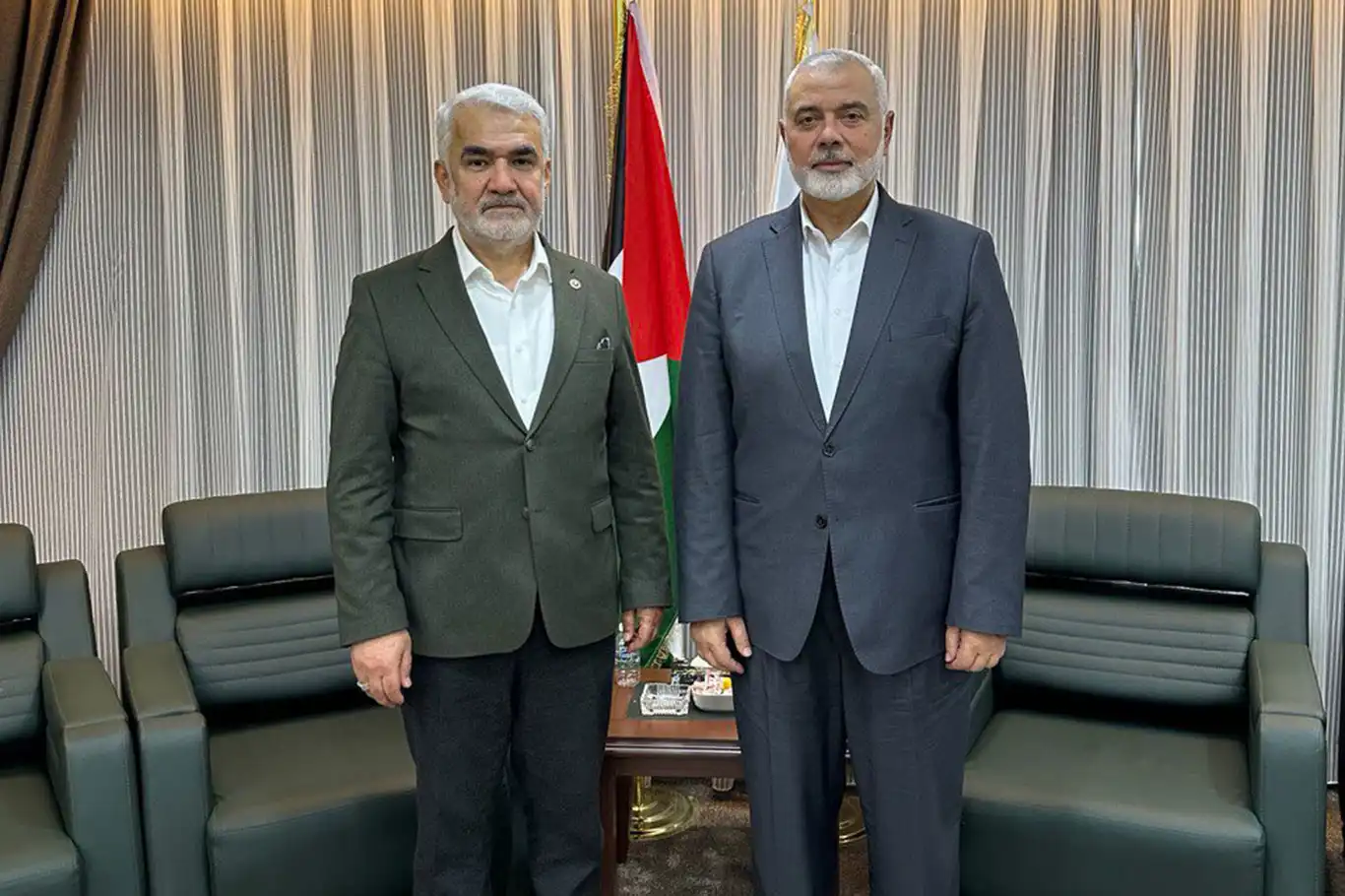 HÜDA PAR leader meets Hamas chief to discuss Gaza crisis