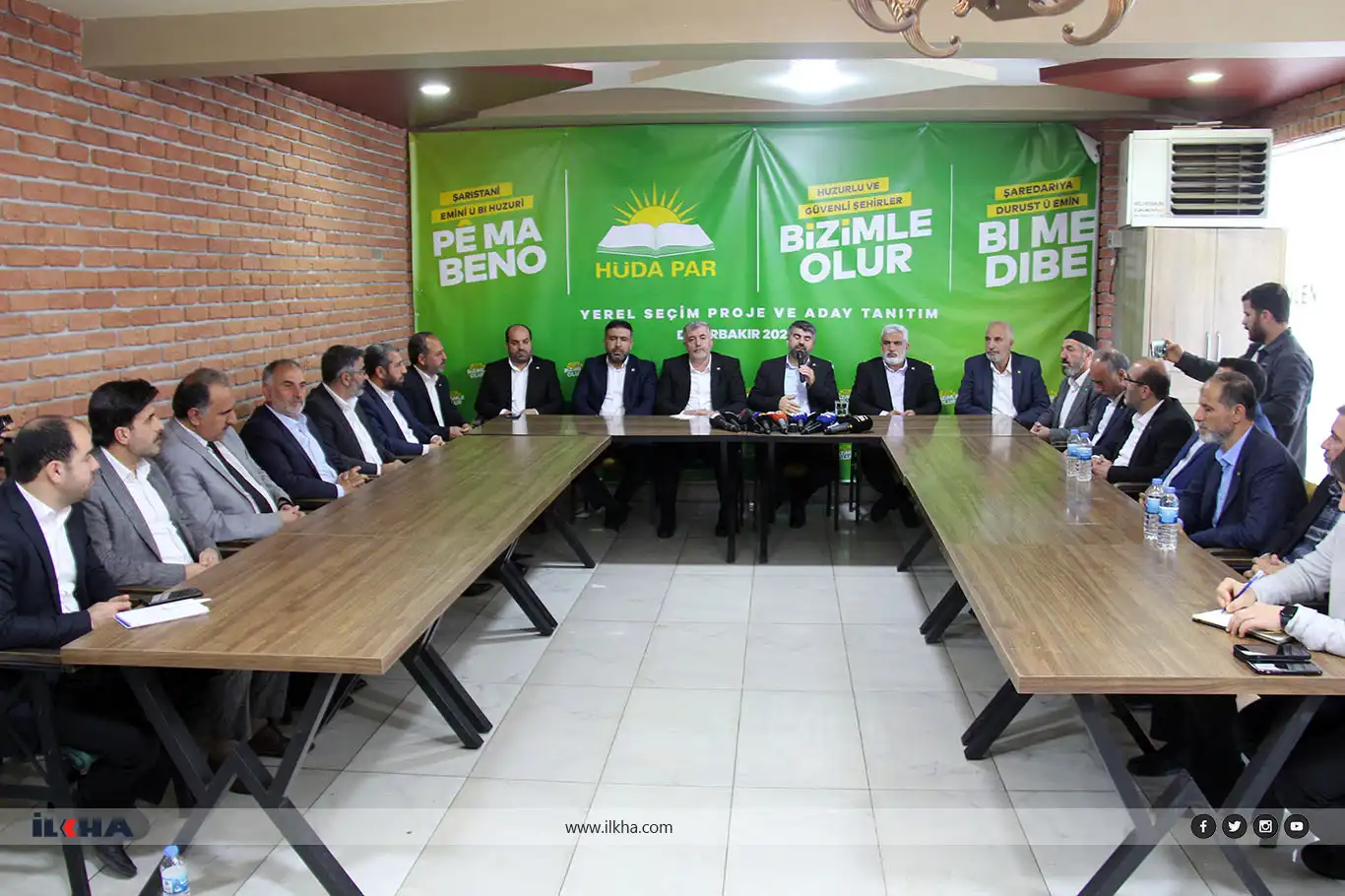 HÜDA PAR's Faruk Dinç unveils bold vision for Diyarbakır Municipality in election campaign