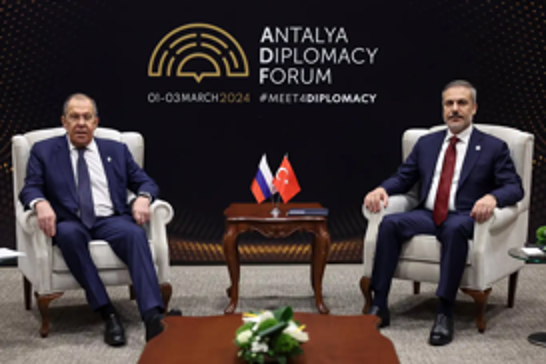 Turkish and Russian Foreign Ministers meet at Antalya Diplomacy Forum