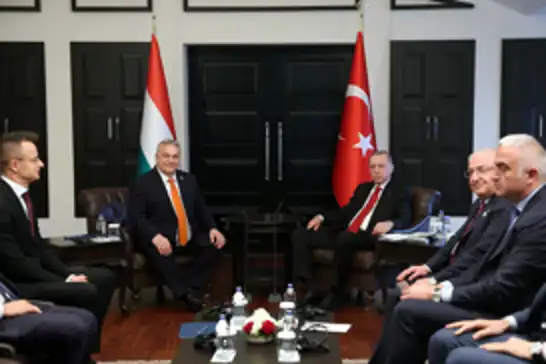 Cumhurbaşkanı Erdoğan, Macaristan Başbakanı Orban ile görüştü