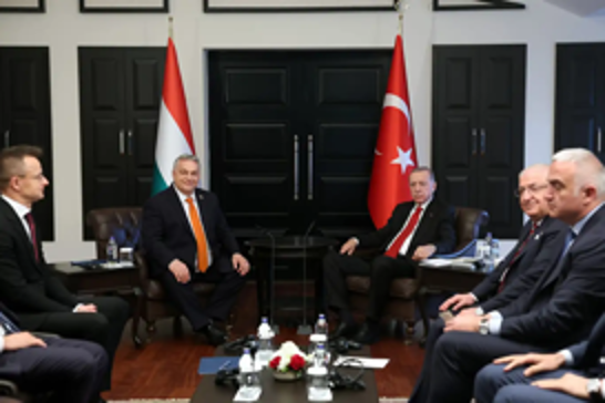 Erdogan and Orban discuss bilateral relations and Gaza crisis at Antalya Diplomacy Forum