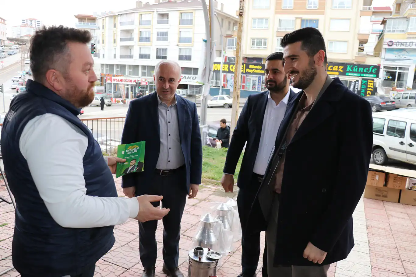 HÜDA PAR Mamak Belediye Başkan adayı Günaydın: Bütün vatandaşlarımızın dertlerine derman olmaya çalışacağız HÜDA PAR Mamak Belediye Başkan adayı Günaydın: Bütün vatandaşlarımızın dertlerine derman olmaya çalışacağız