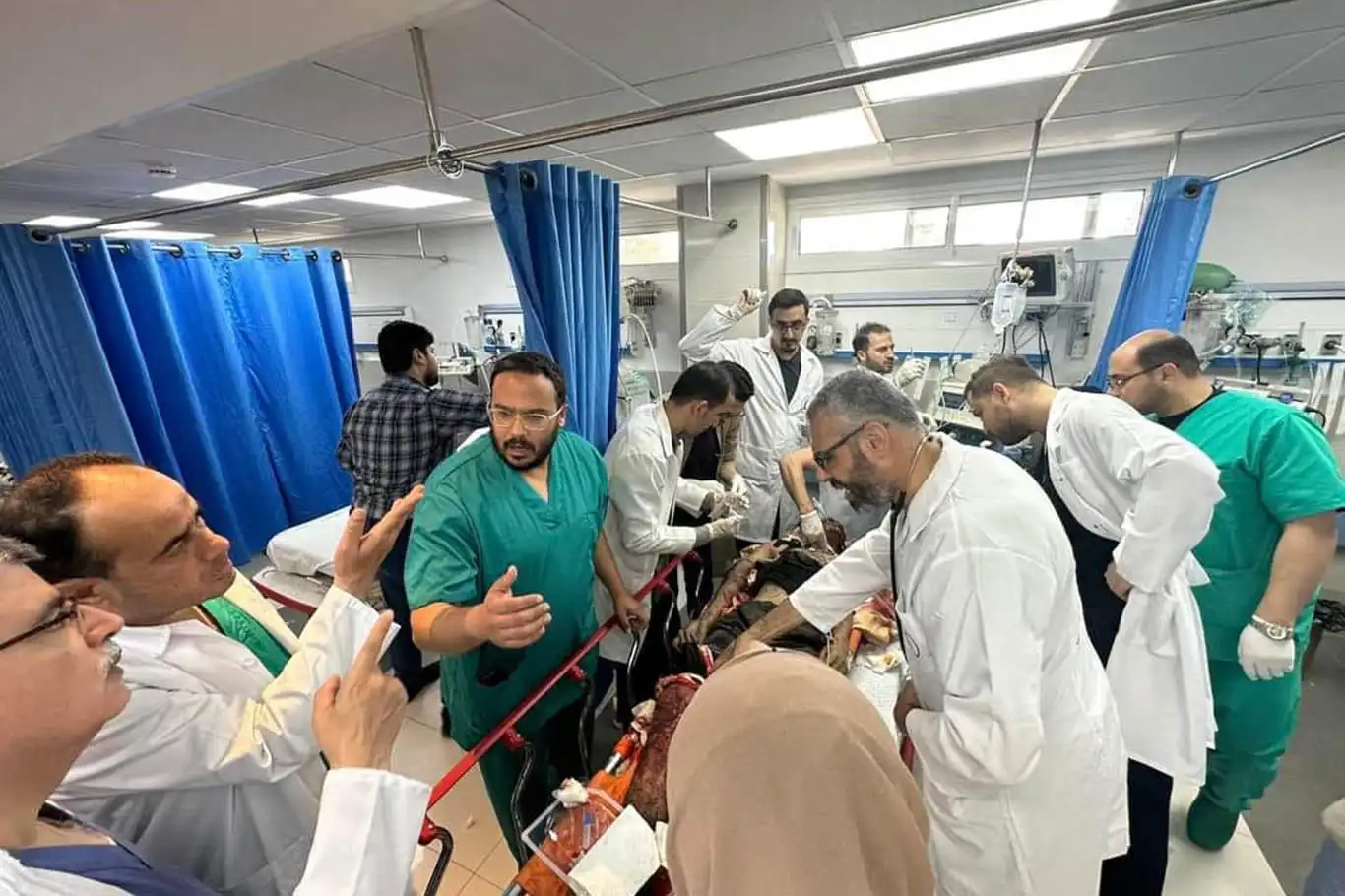 Gazze'de binlerce sağlıkçı Ramazan'a sahursuz girdi!
