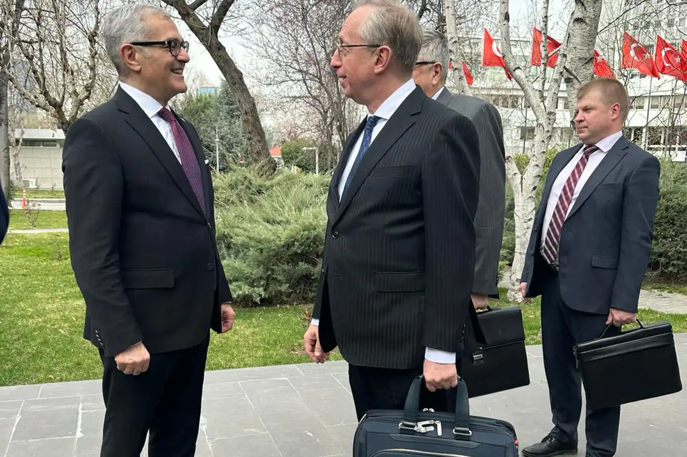 Türkiye-Rusya siyasi istişare toplantısı yapıldı Türkiye-Rusya siyasi istişare toplantısı yapıldı