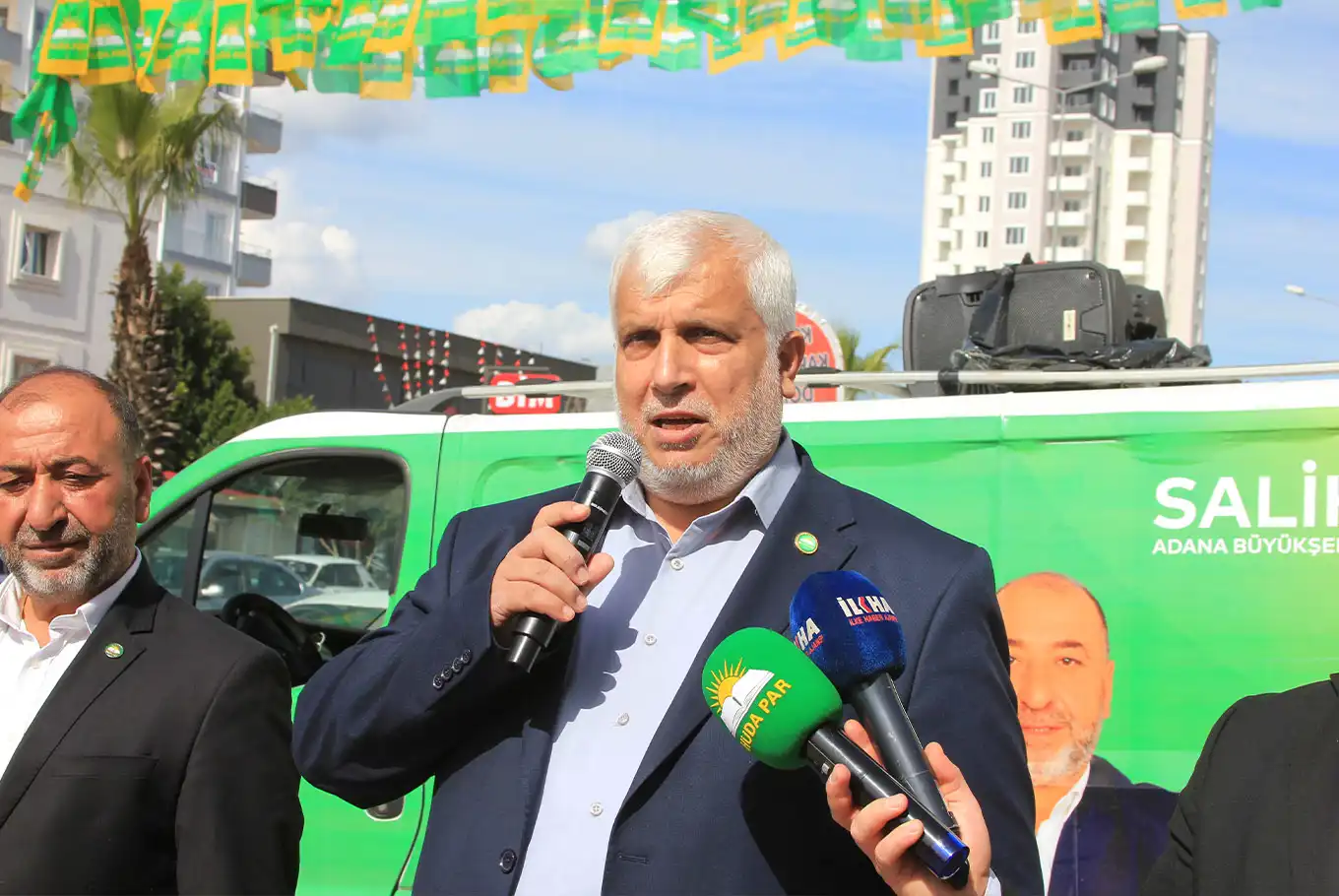 HÜDA PAR Adana Büyükşehir adayı Demir: 1 Nisan sabahı müjdeli haberler sizleri ve bizleri bekliyor