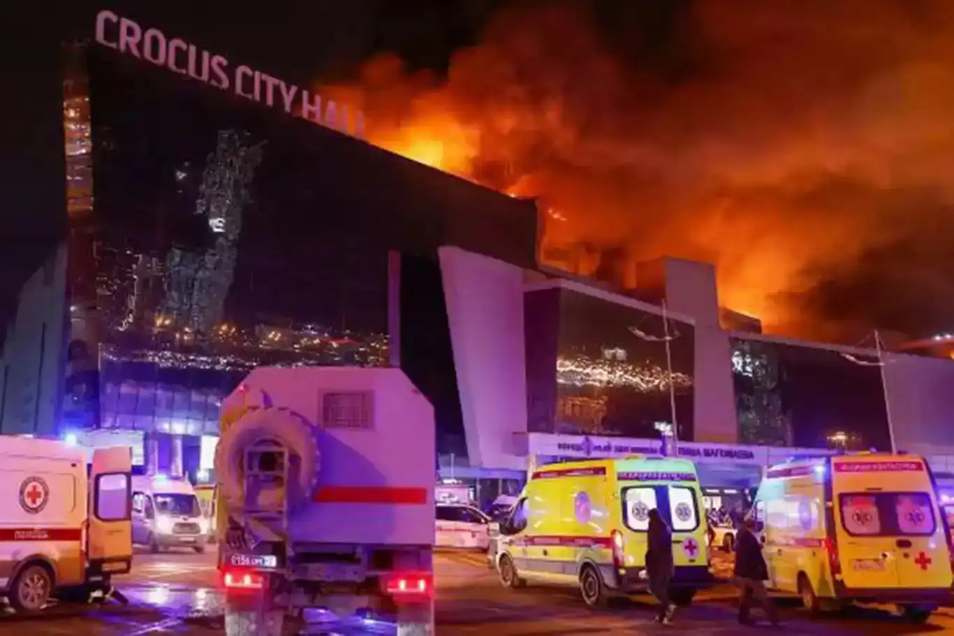 Russia arrests 11 after deadly concert hall shooting Russia arrests 11 after deadly concert hall shooting