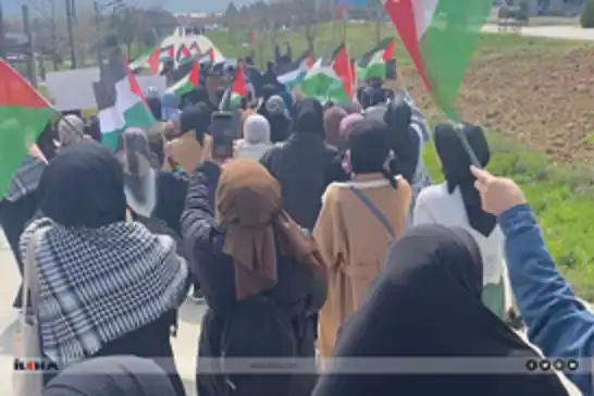 Students at Batman University protest israeli genocide in Gaza