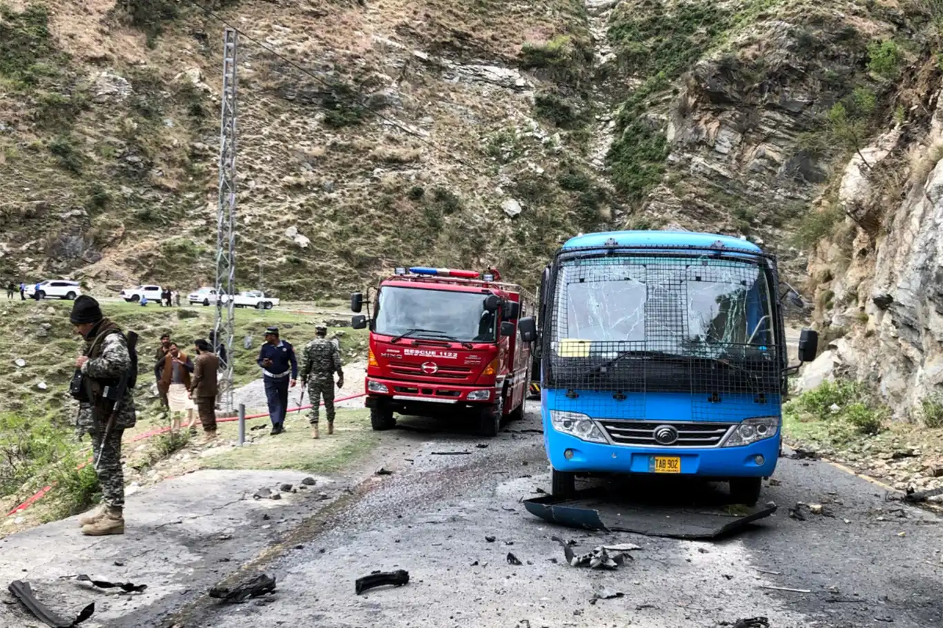 China halts construction on Pakistani dams after deadly bombing