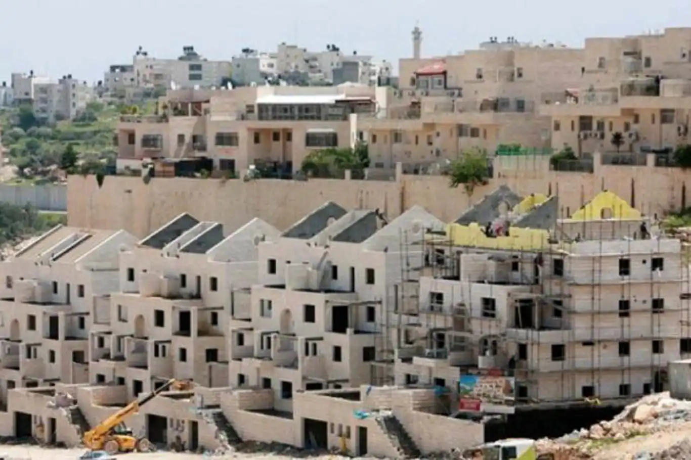 İşgalci siyonist rejim, yasadışı yerleşim birimlerine hız veriyor