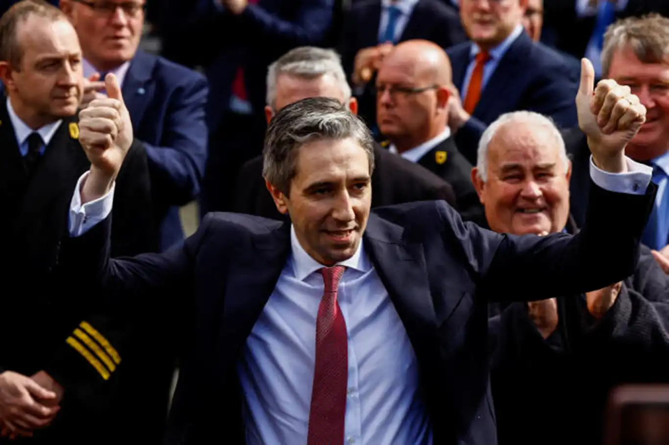 Simon Harris elected as Ireland's youngest-ever prime minister Simon Harris elected as Ireland's youngest-ever prime minister