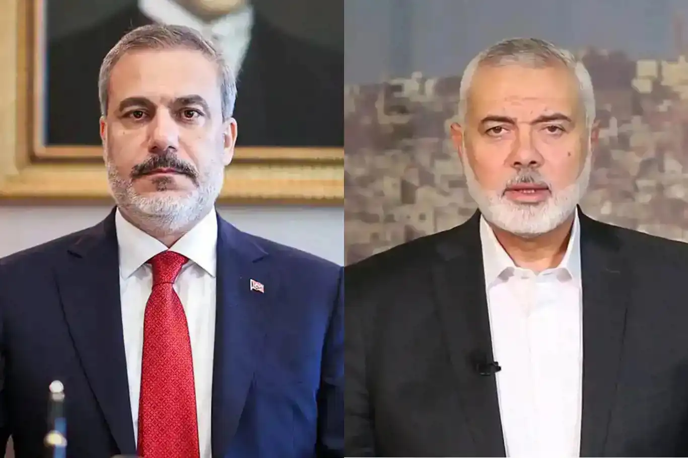 Dışişleri Bakanı Fidan, HAMAS lideri Haniye'ye başsağlığı diledi Dışişleri Bakanı Fidan, HAMAS lideri Haniye'ye başsağlığı diledi