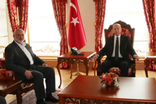 Cumhurbaşkanı Erdoğan, İsmail Heniyye'yi kabul edecek