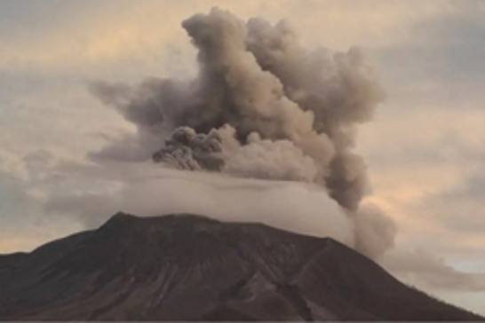 Volcanic eruption in Indonesia prompts mass evacuation amid tsunami fears