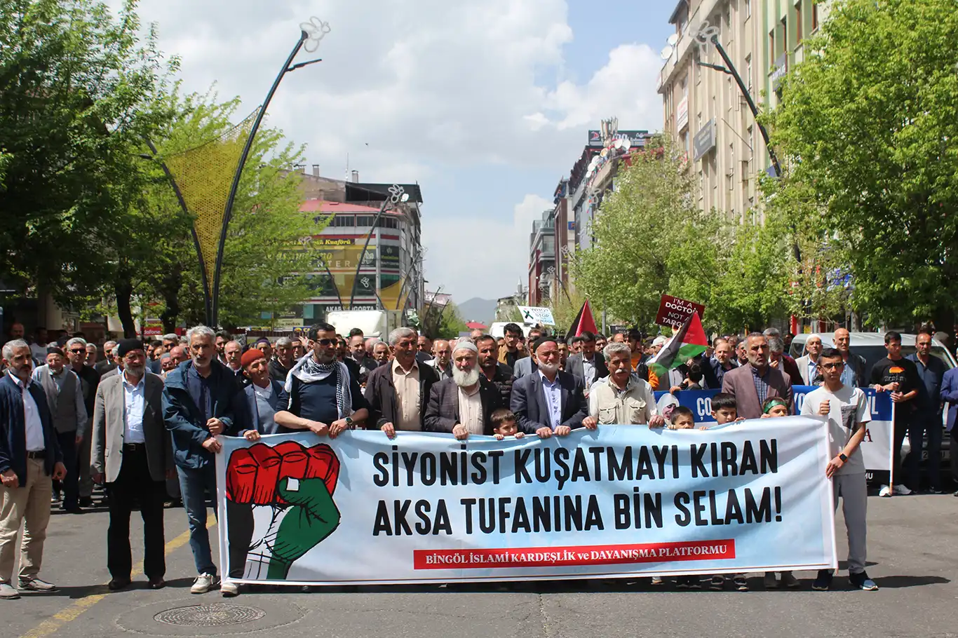 Bingöl İslami Kardeşlik ve Dayanışma Platformu:  Aksa Tufanı, İslam coğrafyasının özgürlük mücadelesidir