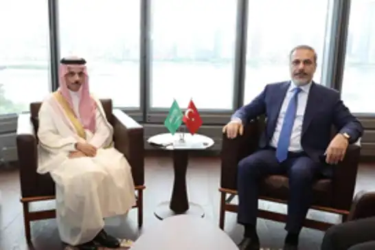 Dışişleri Bakanı Fidan, Suudi Arabistan Dışişleri Bakanı ile görüştü