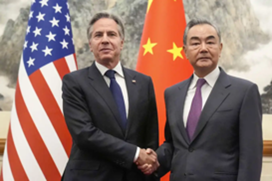 U.S. Secretary of State Blinken holds talks with Chinese Foreign Minister in Beijing