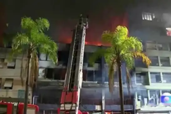 Brezilya'da otel yangını: 10 ölü, 11 yaralı