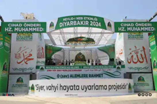 Preparations complete for Mawlid al Nabi celebration in Diyarbakır