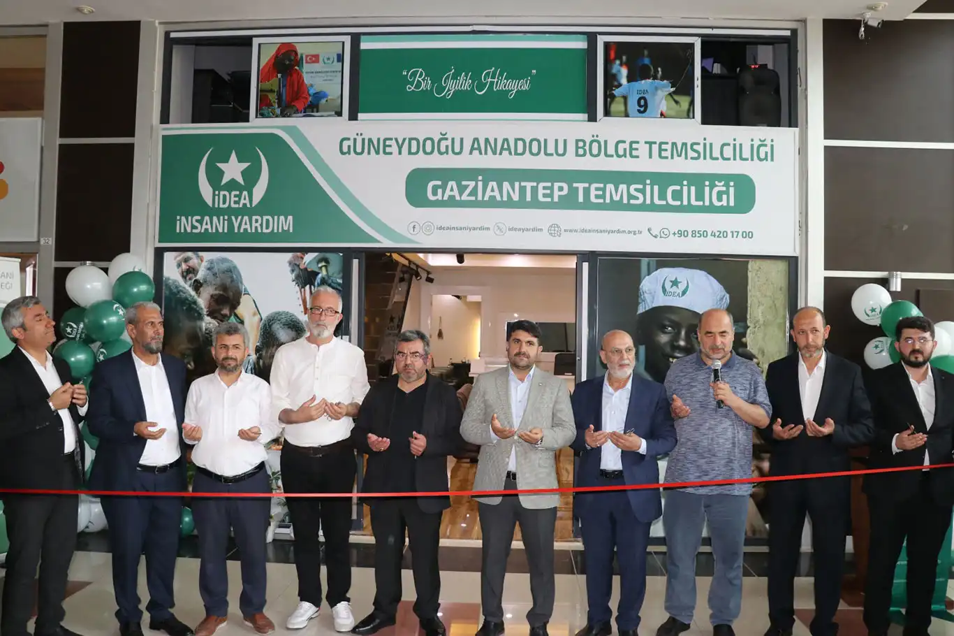 İDEA İnsani Yardım Derneği Güneydoğu Anadolu Bölge Temsilciliği açıldı İDEA İnsani Yardım Derneği Güneydoğu Anadolu Bölge Temsilciliği açıldı