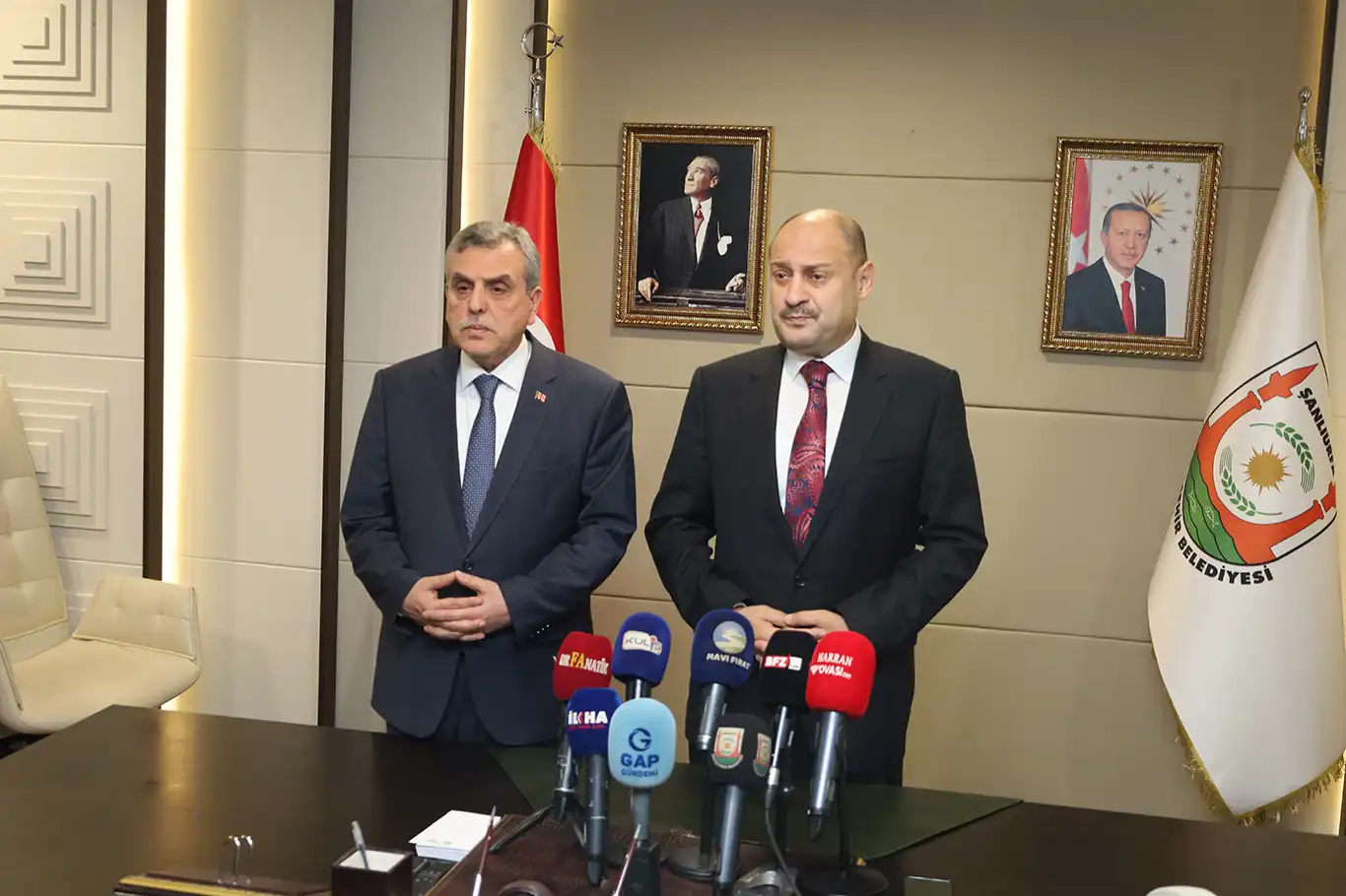 Şanlıurfa Büyükşehir Belediye Başkanı Gülpınar göreve başladı