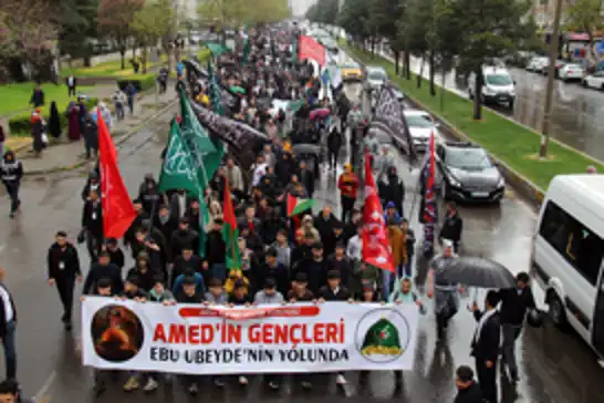 Peygamber Sevdalıları öncülüğünde Diyarbakır'da yapılan etkinliğe Arap medyasından yoğun ilgi