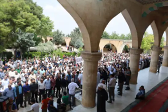 Kudüs şehidi Saklanan'ın için memleketinde gıyabi cenaze namazı kılındı