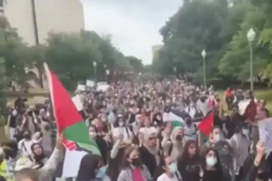 ABD'deki kampüslerde Filistin'e destek gösterileri sürüyor