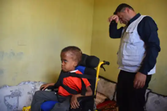 Avrupa Yetim Eli Etiyopya'da engellilere umut oldu
