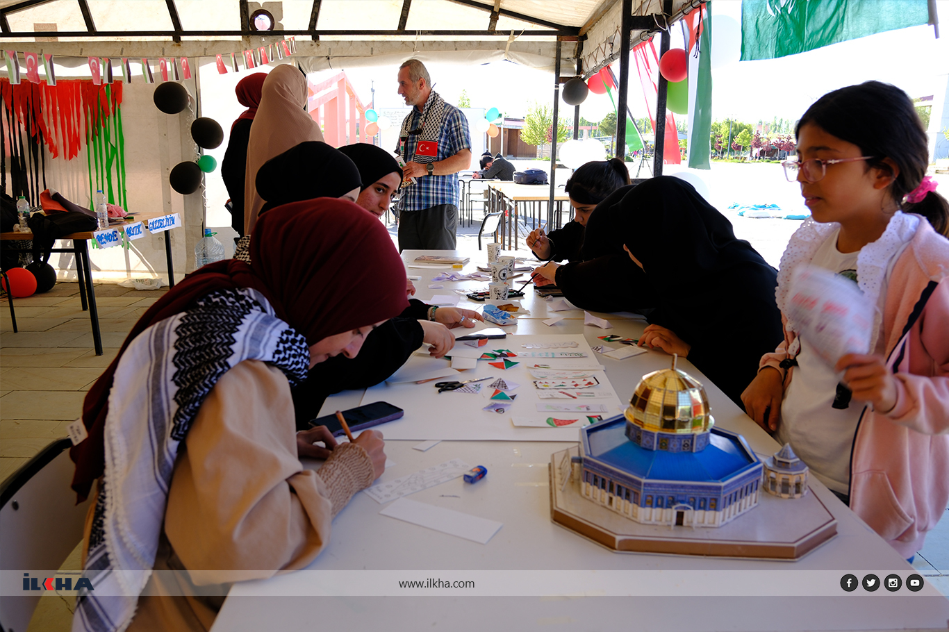 Global solidarity grows: University students in Türkiye stand with Palestine