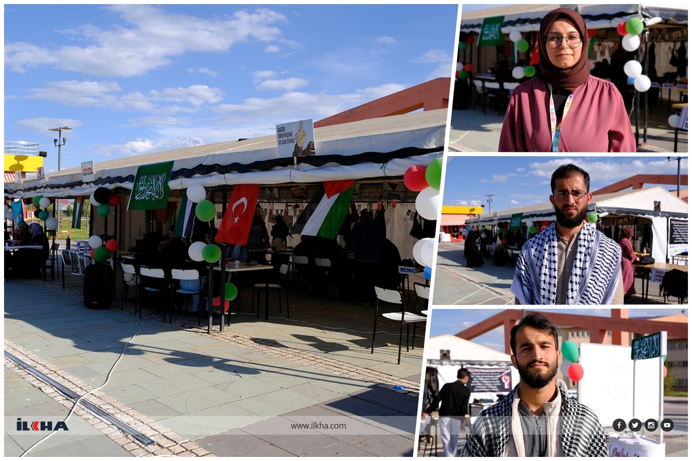 Global solidarity grows: University students in Türkiye stand with Palestine
