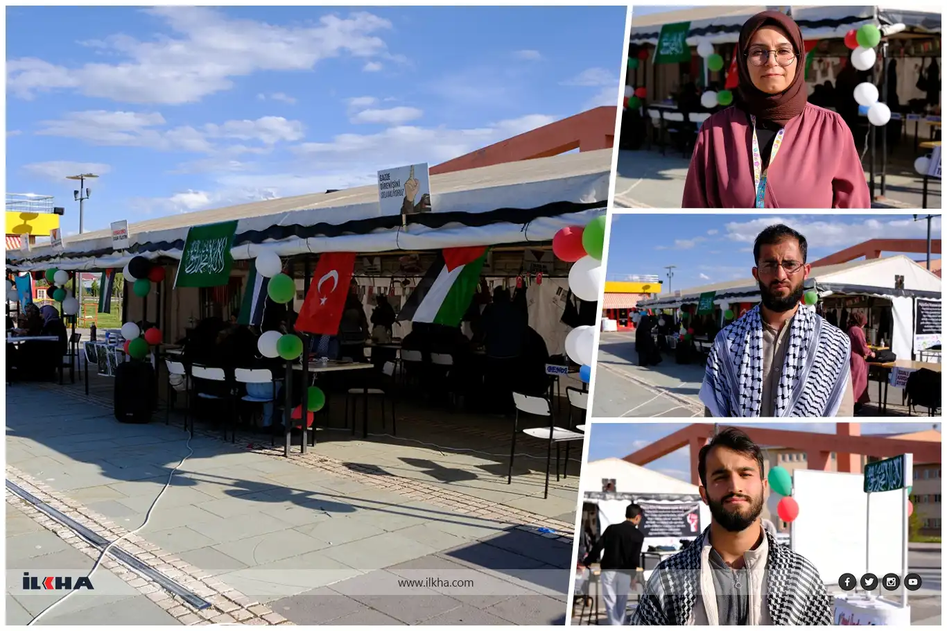 Global solidarity grows: University students in Türkiye stand with Palestine