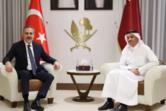 Dışişleri Bakanı Fidan, Katarlı mevkidaşı Al Sani ile görüştü