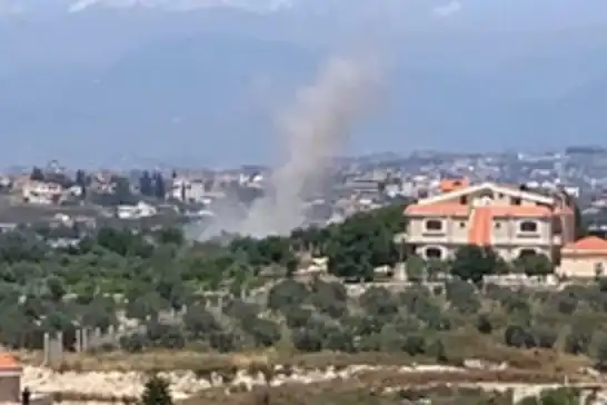 رژیم اشغالگر خودرویی را در لبنان بمباران کرد