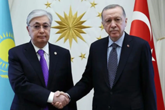 Erdoğan and Tokayev discuss strengthening Türkiye-Kazakhstan relations in phone call