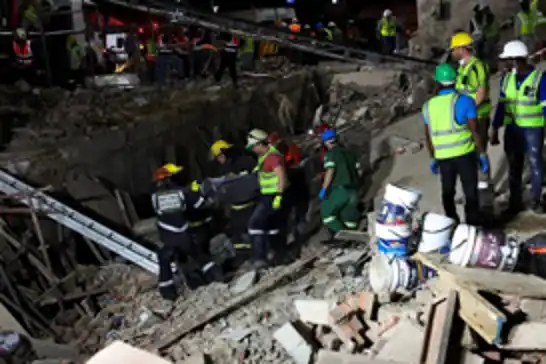 جنوب أفريقيا..  مصرع 33 شخصاً إثر انهيار مبنى