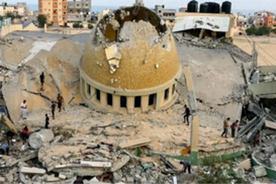Zionist forces destroy 604 mosques in Gaza since Oct. 7