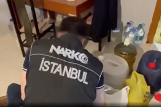 İstanbul'da uyuşturucu operasyonu: 1 ton metemfetamin ele geçirildi