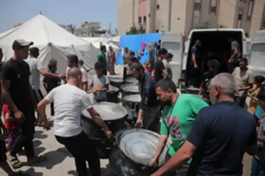 آشپزخانه مرکزی جهانی به فعالیت های خود در غزه مجددا آغاز نمود