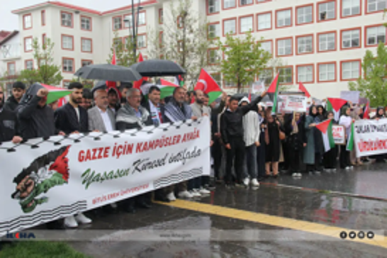 جامعة "بدليس إرين" تنتفض لأجل غزة