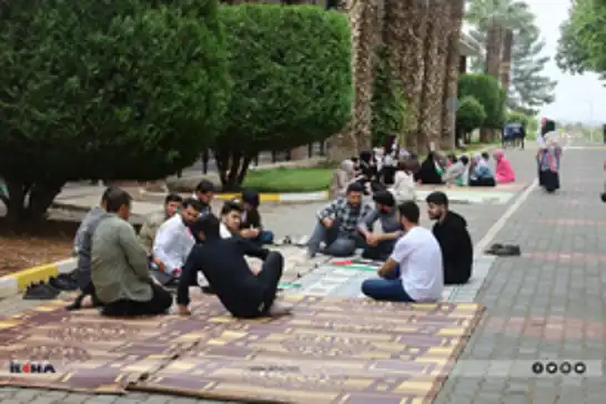 تركيا..طلاب جامعة حران ينظمون اعتصامًا احتجاجيًا من أجل غزة