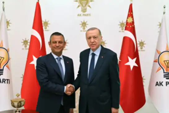 President Erdoğan holds meeting with main opposition CHP Leader