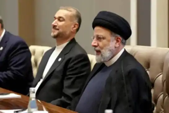 ابراهیم رئیسی رئیس جمهور ایران و امیر عبداللهیان وزیر امور خارجه ایران درگذشت